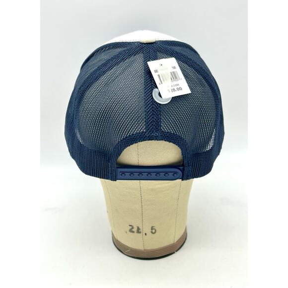 Ocean & Coast Hat Red White & Blue Dolphin Mesh Adjustable Snap Back OSFM - Picture 7 of 11